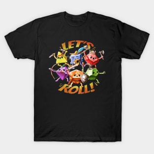 Let's Roll RPG Party T-Shirt